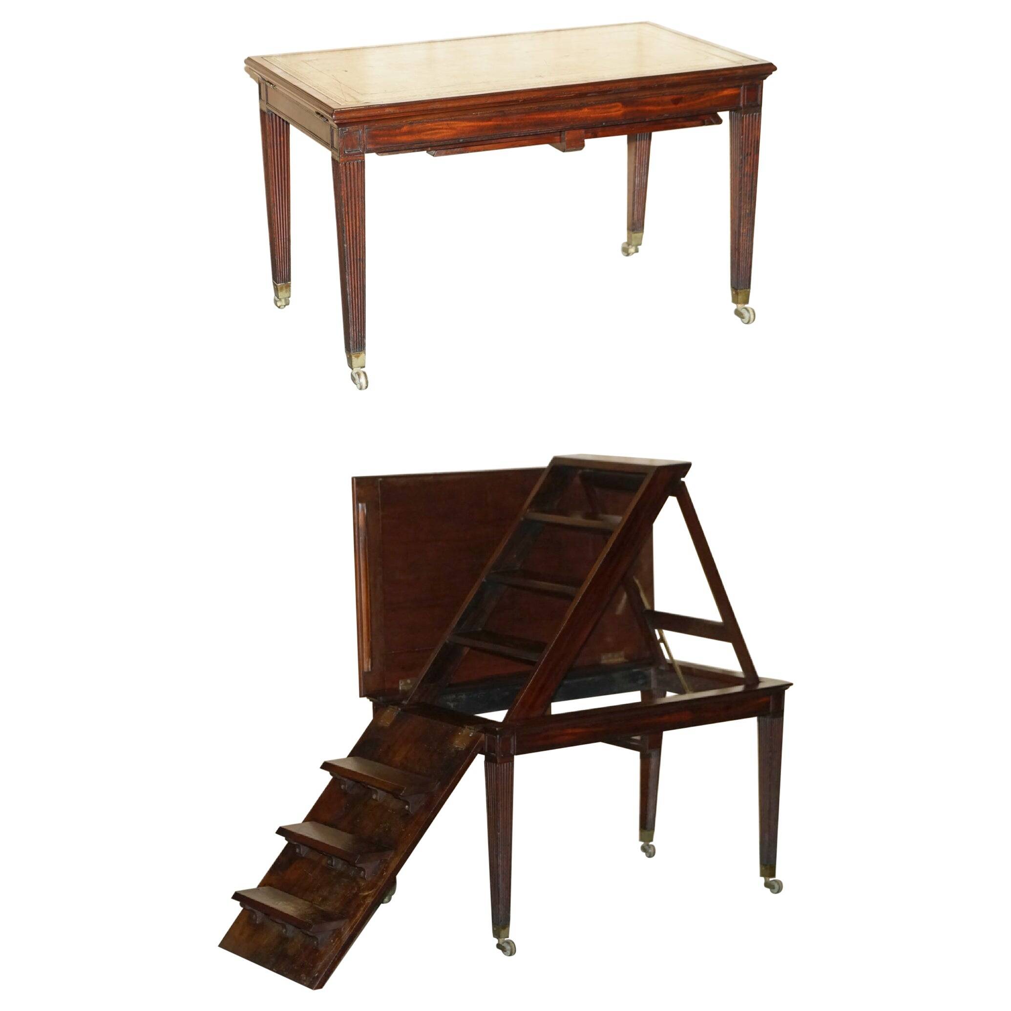 George III metamorphic library bureau circa 1820