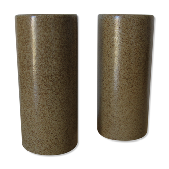 Set of 2 sandstone vases