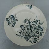 Set of 6 plates flat earthenware