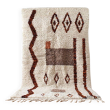 Handmade Moroccan wool rug, 150/250cm