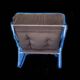 Vintage IKEA chrome armchair
