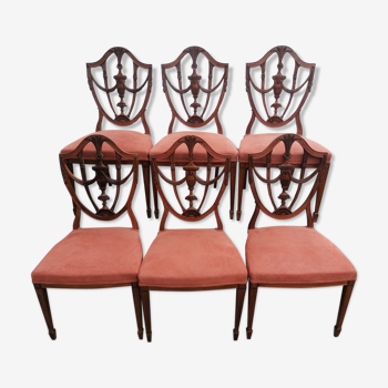 6 Directoire chairs