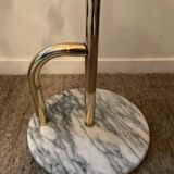 Vintage marble and gold metal valet
