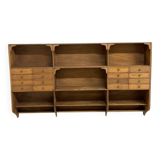 16-drawer wall-mounted craft cabinet