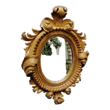 Antique wooden mirror 46x66cm