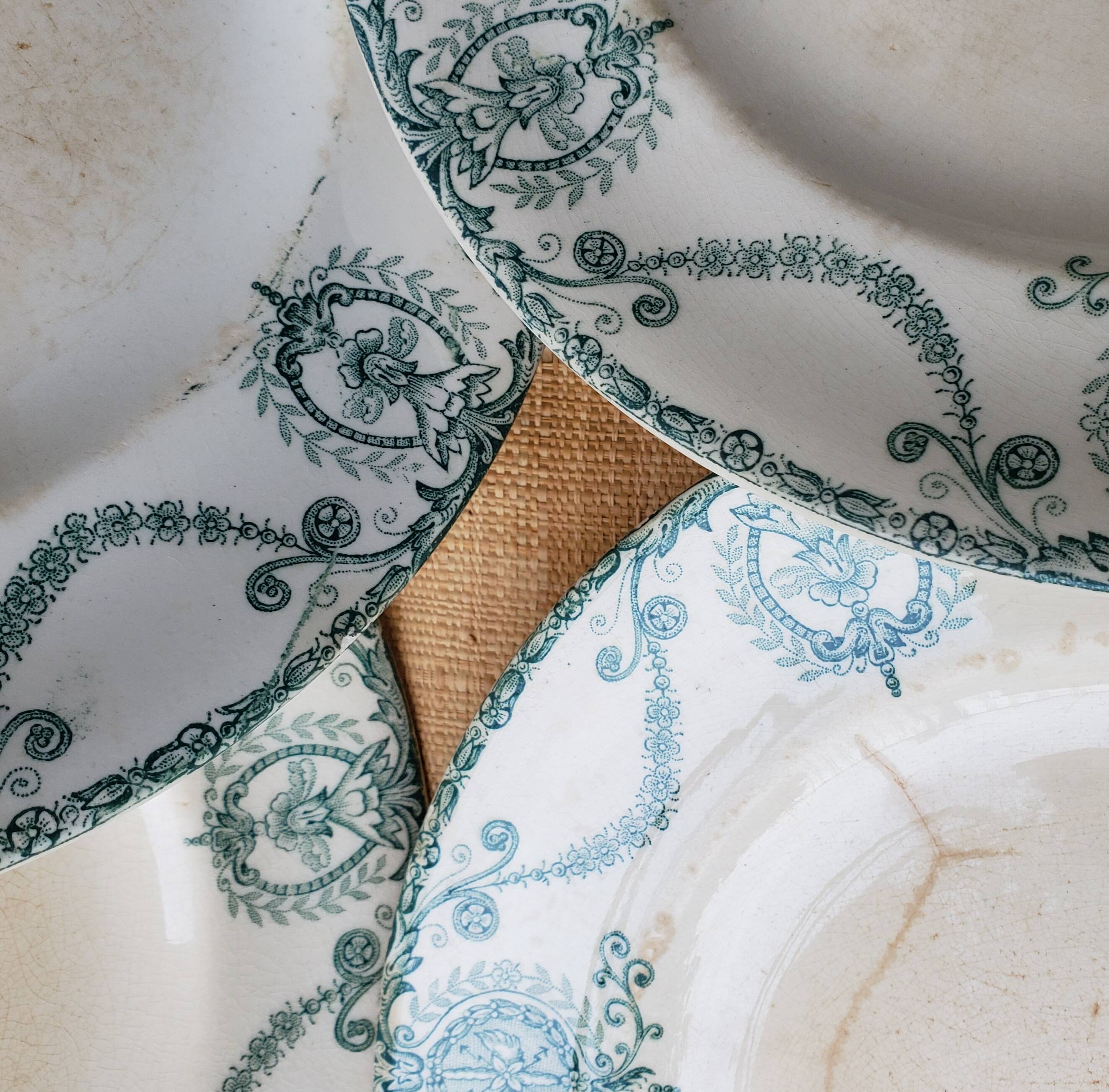 4 plates Terre de Fer