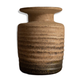 Vase beige/marron