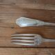 Ravinet d'Enfert silver plated fork and spoon set 84g