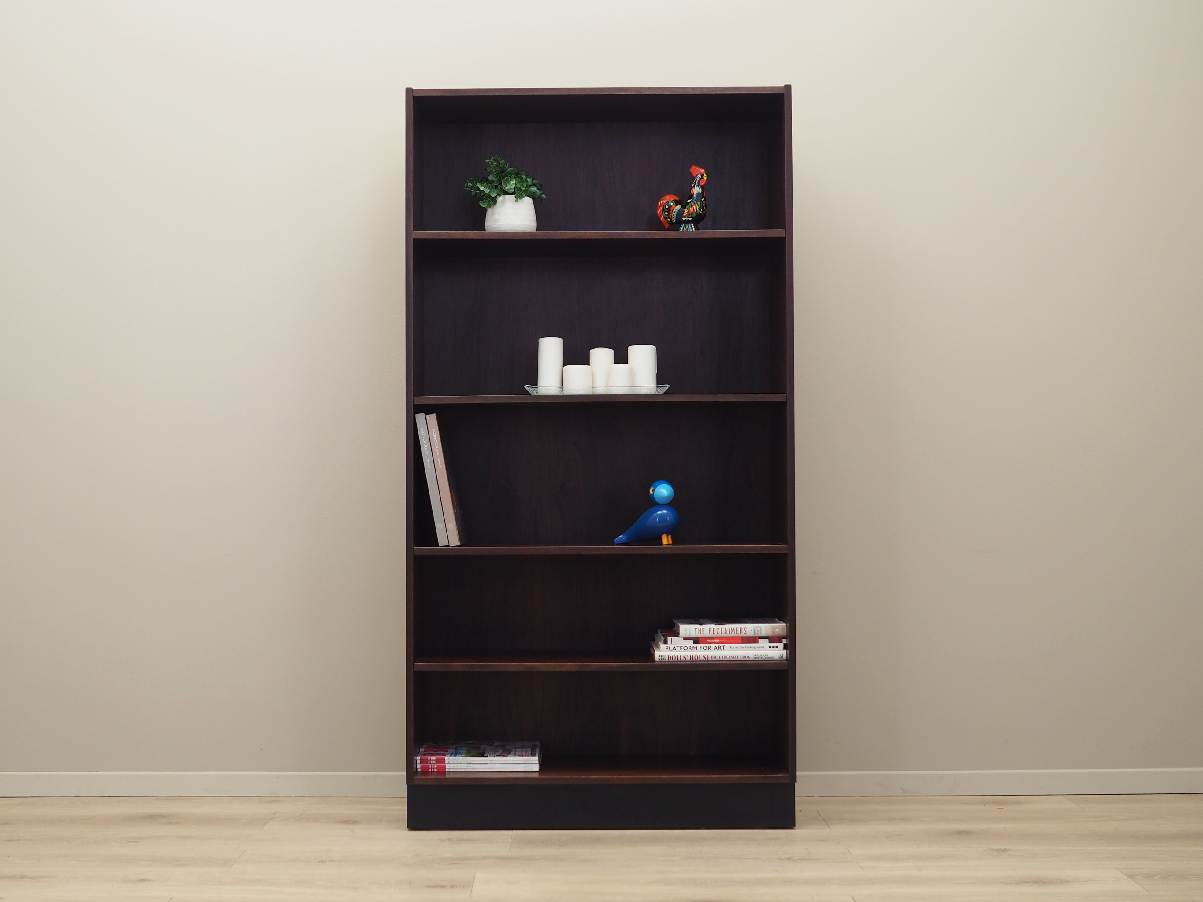 Bibliothèque en palissandre, design danois, années 1970, production: Danemark