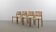 Set of 4 danish Teakchairs Model "83" by Niels O. Möller, Denmark 70s