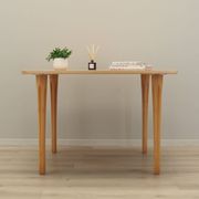 Beech table, Danish design, 1970s, designer: Takshi Okamura & Erik Marquard