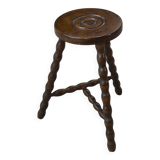 Stool in the style of Charles Dudouyt, 1960s