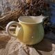 Grand pot à lait crémier Villeroy et Boch jaune