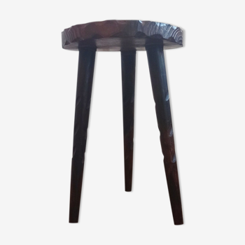Tripod stool door plant in vintage wood. 50,00 €