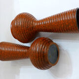Pair of West Germany matte vases