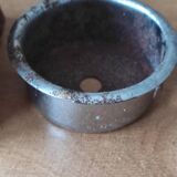 Tobacco set including a vintage stone ashtray.