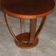 Table basse en bois art déco