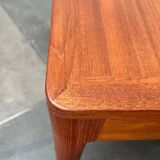 Mid-century Danish teak coffee table, 1960s.