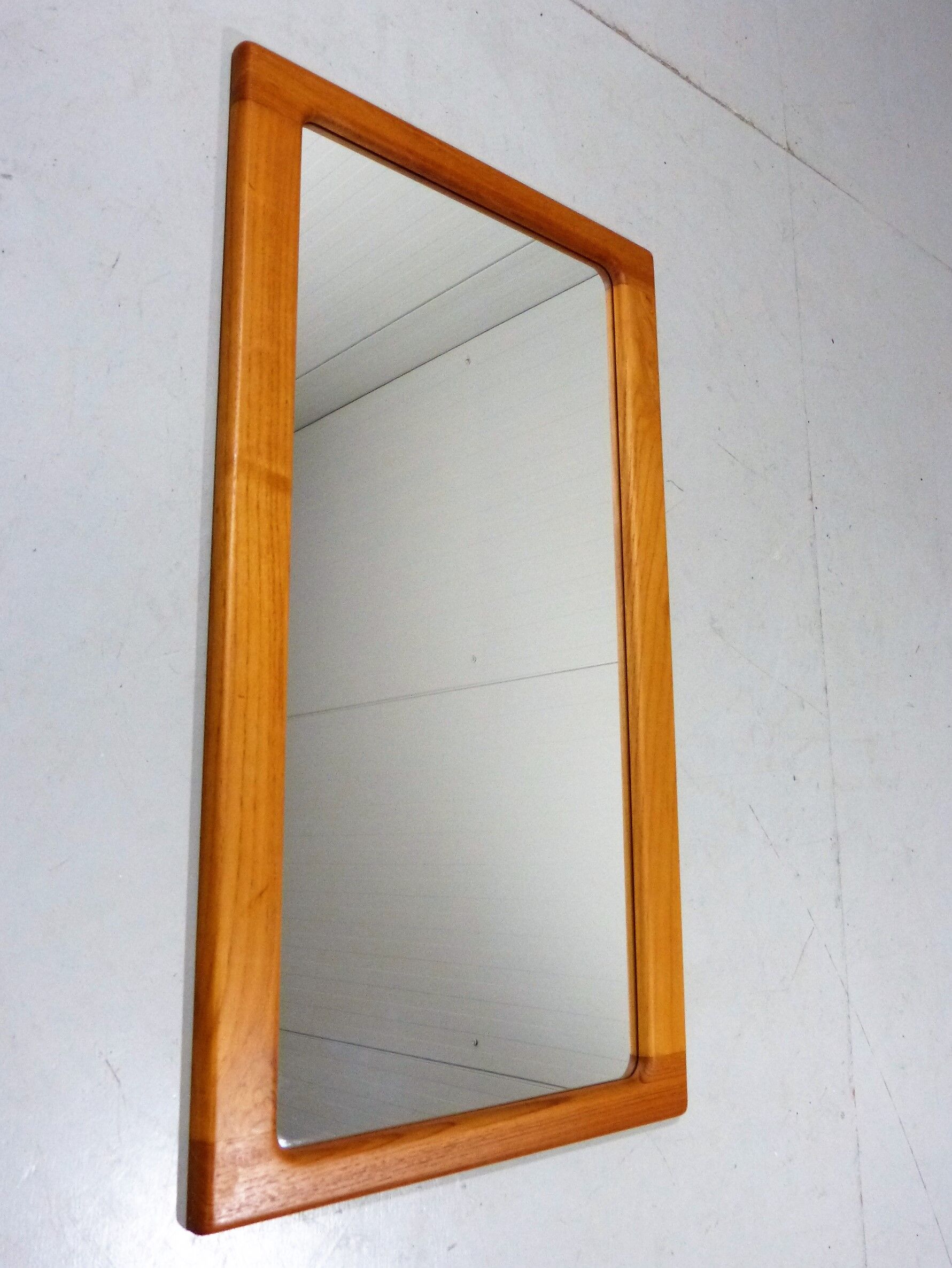 Silkeborg teak wall mirror 1960’s