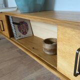 Light oak solid wood sideboard