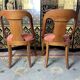 6 Empire style gondola chairs