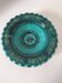 Assiette artisanale marocaine en faïence turquoise – Safi