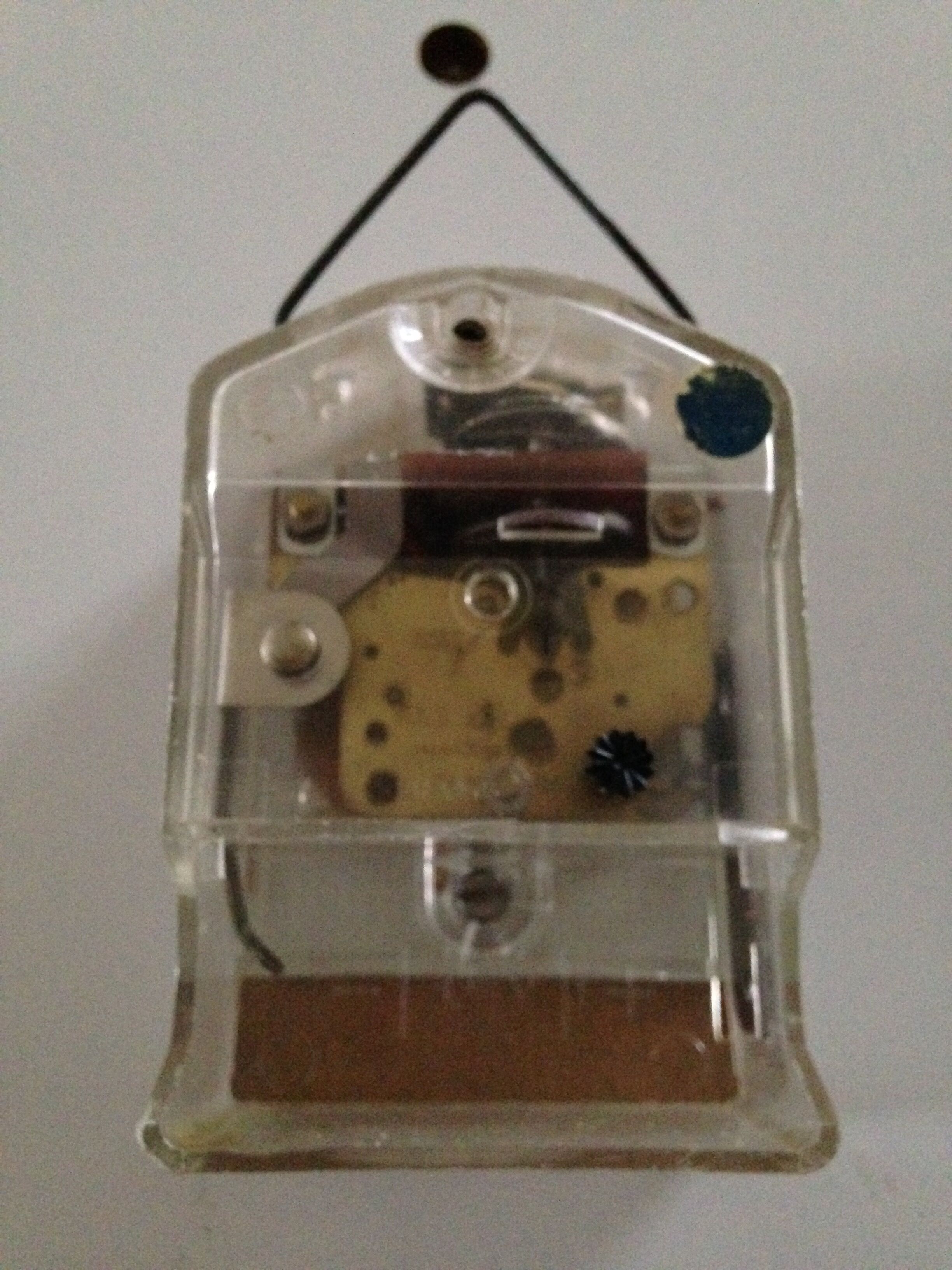 Pendule vintage par Jaz electronic des années 70