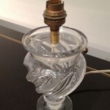 Small glass lamp. Around 1940