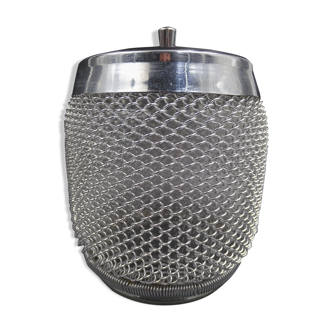 Screened ice bucket, circa 1970