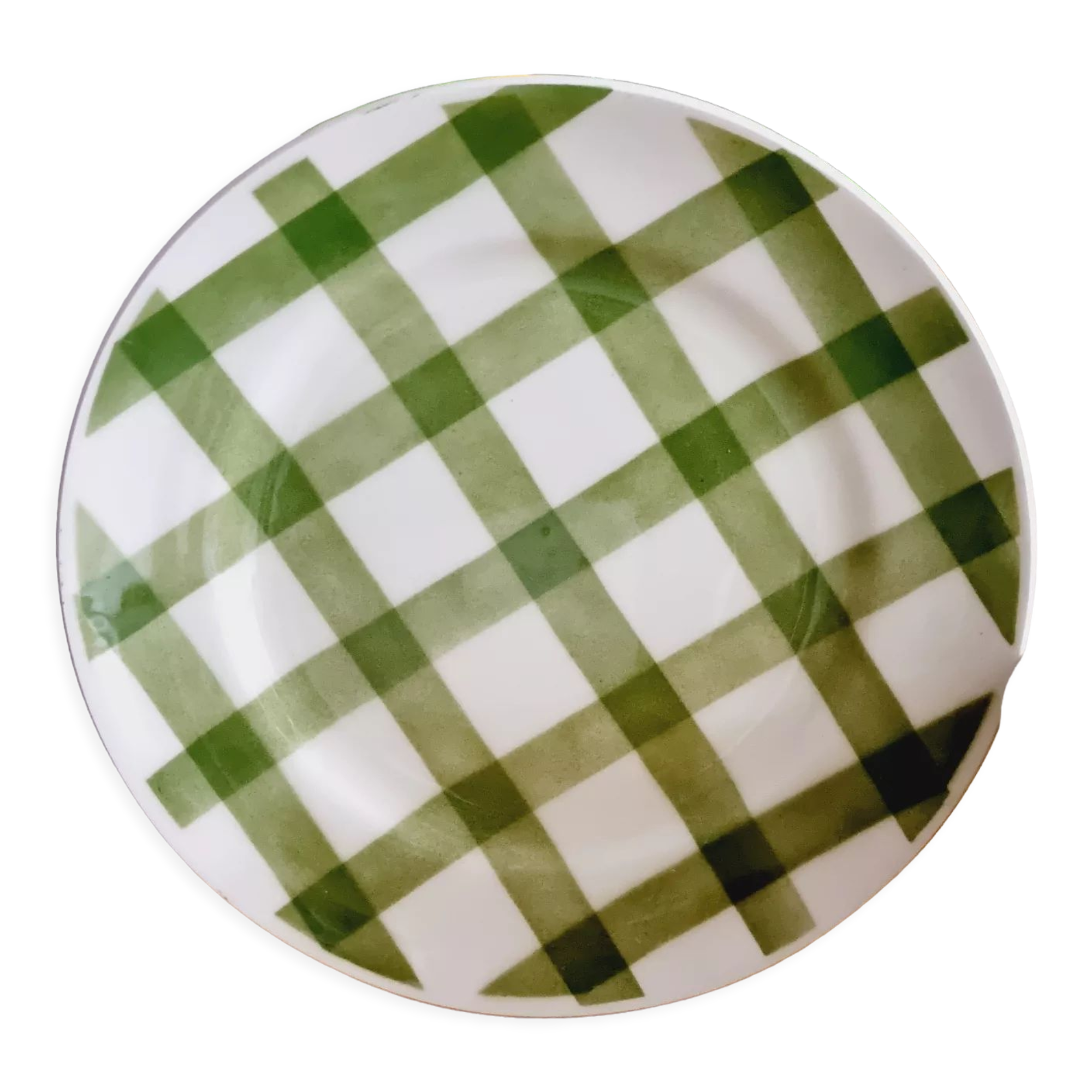 Set of 11 dessert plates and 1 Moulin des Loups dish