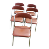 5 foldable chairs