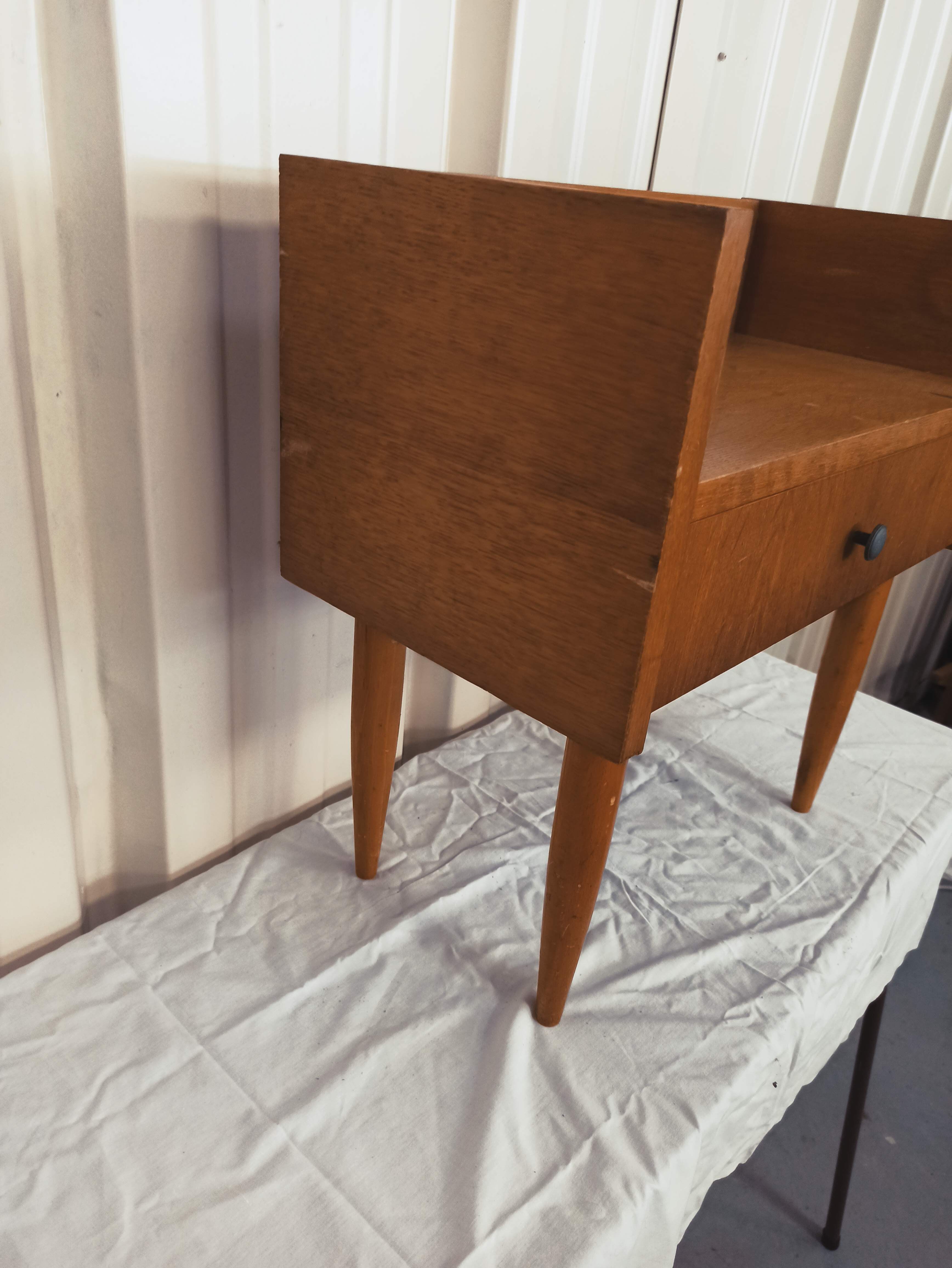 Bedside table, Scandinavian style 50s