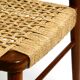 Two original 1960s Wilkhahn chairs made of walnut with wicker cane