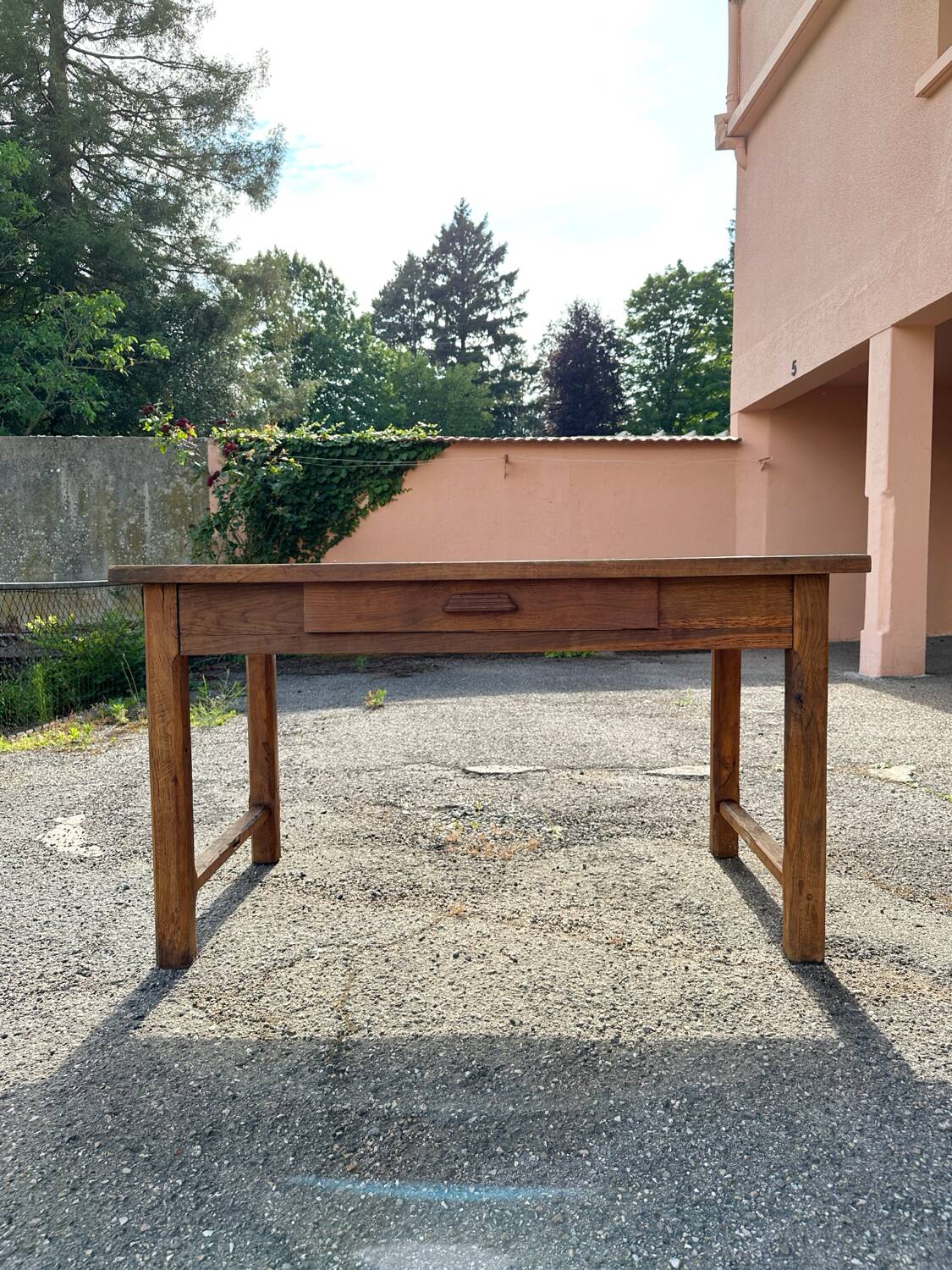 Table de ferme en bois