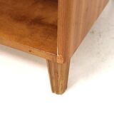 Scandinavian desk in elm, Swedish Modern, Sweden, 1940