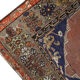 Handwoven vintage turkish wool rug- 128x187cm