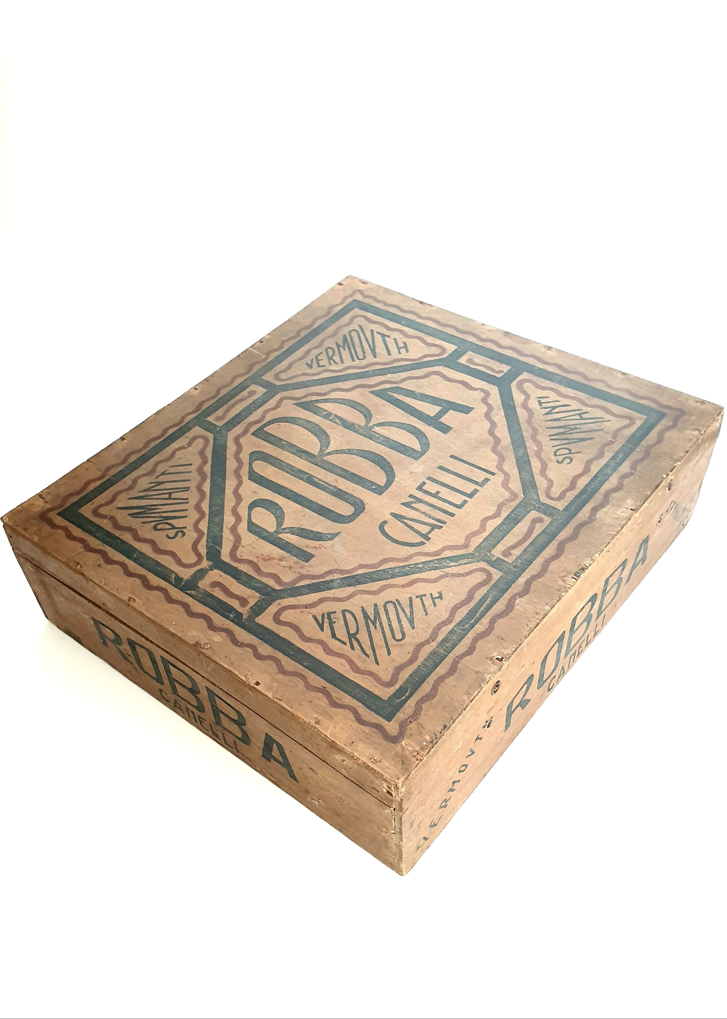 Advertising box box Liqueur Italy