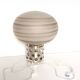 Brown Murano Glass Table Lamp by Sabattini and Diaz de Santillana for VeArt
