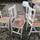 Straw chairs