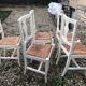 Chaises en paille