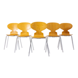Special set of 5 Ant chairs by Fritz Hansen