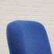 Postmodern Blue Tubular Frame Lounge Chair