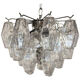 Murano glass Poliedri chandelier