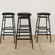Eastern bloc Bar stools from the 80s, Czechoslovakia, set of 4