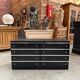 Storage unit with 8 drawers