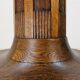 Antique oak Art Deco games table / card table