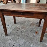 Vintage old farm table
