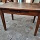 Vintage old farm table