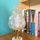 Lampe art déco flamme