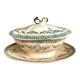 Clairefontaine iron earth gravy boat, “Antoinette” service